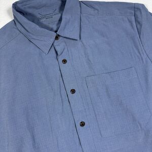 5.11 Tactical Series Shirt Men's‎ M Blue Short Sleeve Modal Blend Button Up